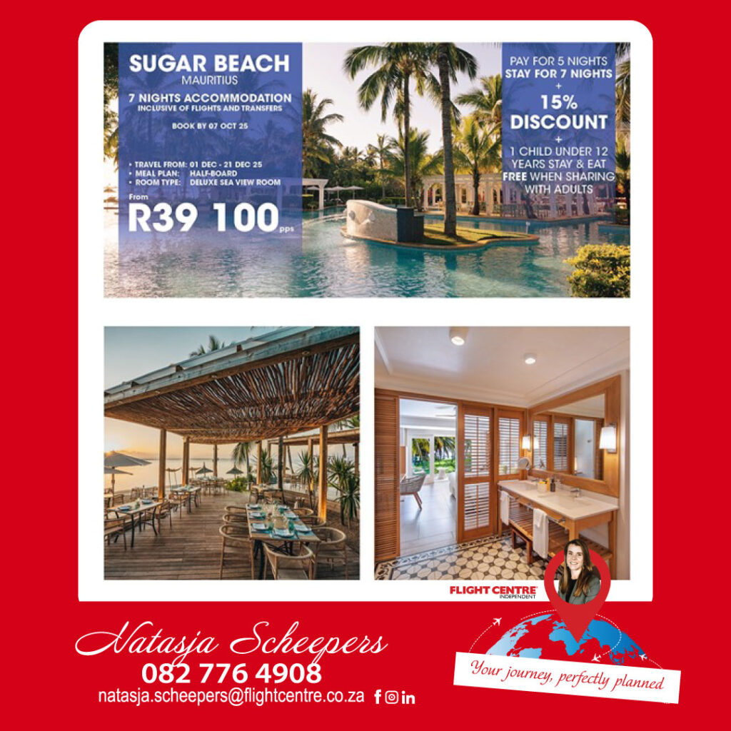 Limited-Time Travel Deals Sugar Beach Holiday special honeymoon